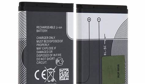Batería de Li-Ion para Nokia 3205i 3300 6200 3.7V 1000mAh | eBay