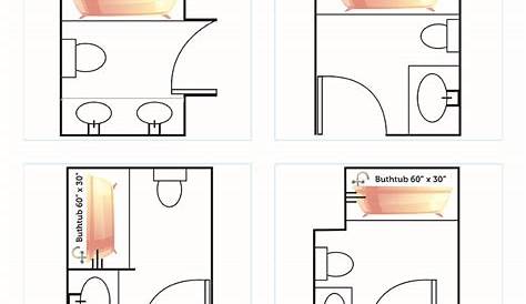 RoomSketcher Bathroom Planner 2D Floor Plan #bathroomdesign2d