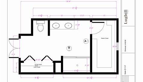Bathroom Floor Plans with Closets Awesome S1 di 2020