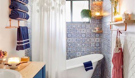 Small bathroom doesn't need to be boring. One of my favourite bathroom