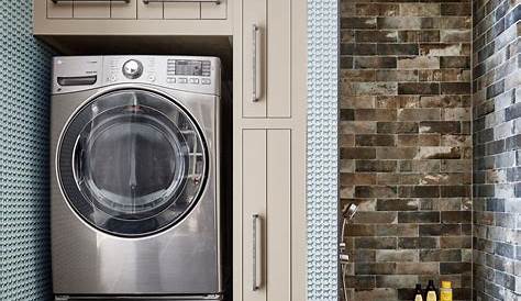 8 x 8 with washer dryer layout | Seven Oh Seven | Pinterest | Small