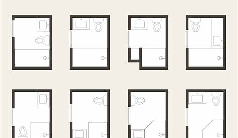 25 Best Small Bathroom Floor Plans ideas | bathroom floor plans, small