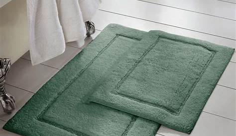 Non Slip Thick Shaggy Chenille Bathroom Rug Mat Extra Soft and