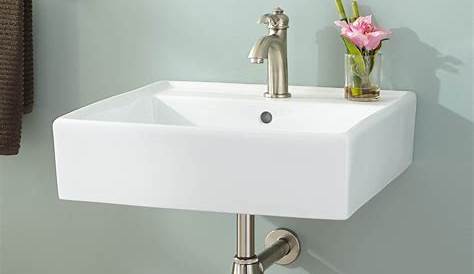 Farnham Porcelain Mini Pedestal Sink | Pedestal sink, Small pedestal
