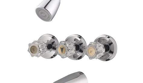 Phoenix Faucets by Valterra Two-Handle 8 Tub/Shower Diverter Faucet