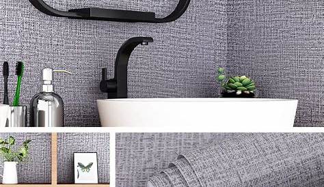 Geometric Wallpaper. Removable Wallpaper. Modern Wallpaper. Bathroom