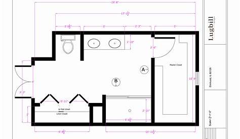 Small Bathroom Layout With Dimensions