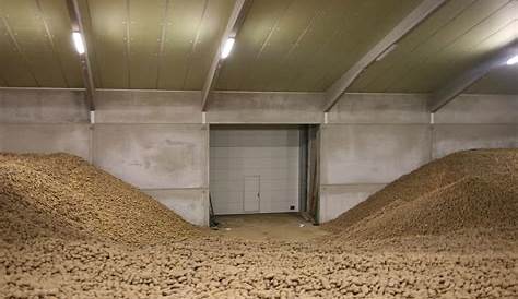 Bâtiment de stockage des pommes de terre SELECT - 924 m² d'espace gagné