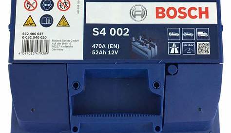 Batterie Bosch S40002 Vivere Con La Moto Al Litio MotorBox