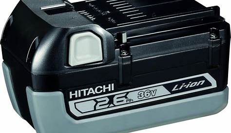 Batterie Hitachi 36v HITACHI HIKOKI Multivolt 36V 4Ah / 18V 8Ah