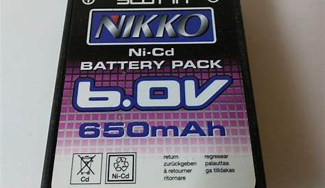 Batterie Ni Cd 96 V Nikko kko Radio Control 9.6v cd Rechargeable Battery Pack