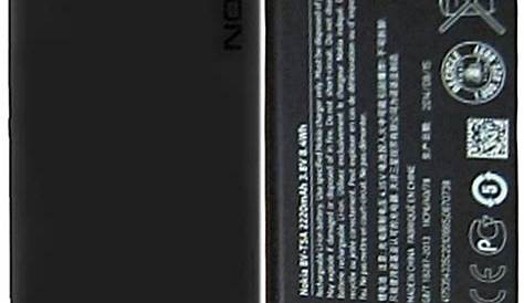 Batterie d origine Nokia BV-T5A 2220mAh pour Noir LUMIA 735 - Cdiscount