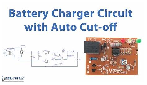 USB LiIon Battery Charger Circuit AutoCut off Current Controlled