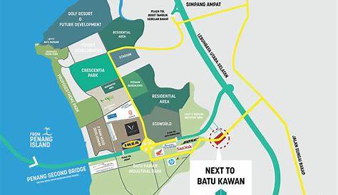 Penang Batu Kawan 98.111 Acres Land For Sale | RM38 psf