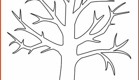 Baum Bastelvorlage