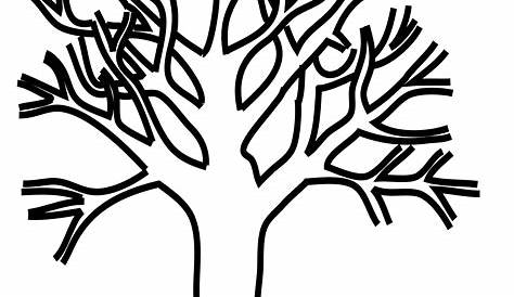 Winter tree | Coloring Page