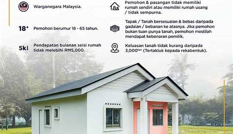 Cara Mohon Rumah Mesra Rakyat (RMM), Bayaran Bulanan Serendah RM 300