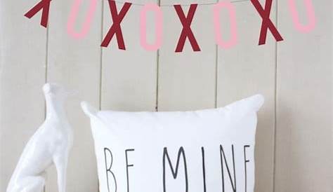Be Mine Pillows Valentines Decor Pillow Cover Day Pillow