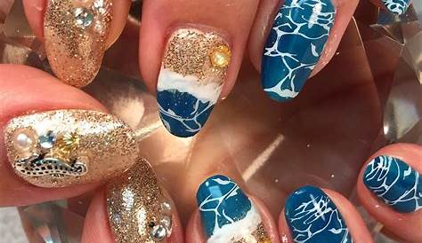 Beach Nails Design 33 Simple For Summer 2021