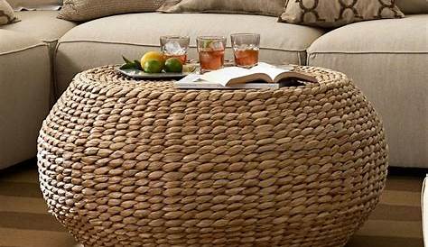 Beach Ottoman Coffee Table