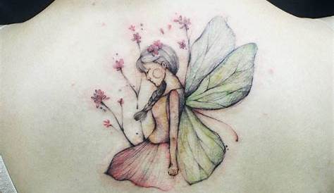 Fairy with toadstool | Fairy tattoo designs, Fairy tattoo, Leg tattoos