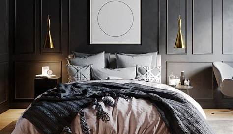 10 Beautiful Bedrooms That Will Take You Back to Black! Decoist