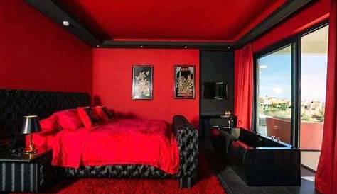 Bedroom Decor Red And Black