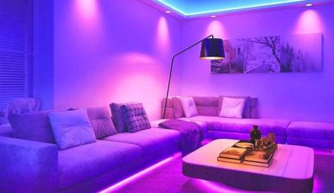 Bedroom LED Strip Lights Decoration Ideas