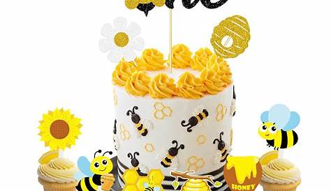 Bee Cake Topper Bee First Birthday Beeday Party Decor Bee | Etsy | Cake