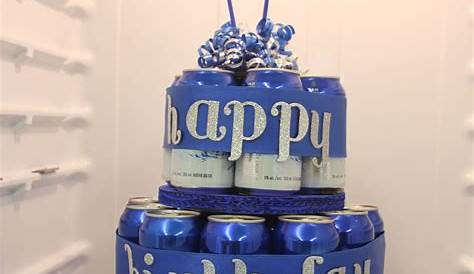 Beer can cake | Cake in a can, Beer can cakes, Birthday beer cake