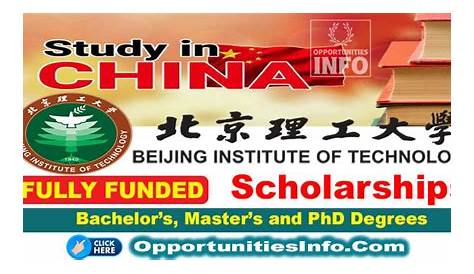 Beijing Institute of Technology CSC Scholarship 2023 | Study in China