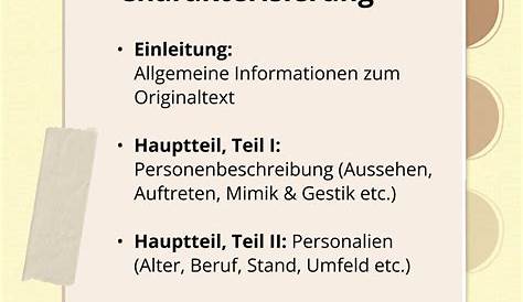 Charakterisierung schreiben: Struktur, Sprache & Ziel | LanguageTool