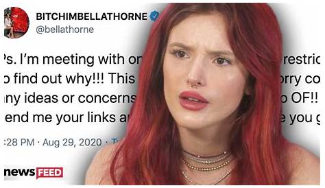 Bella Thorne OnlyFans Leak Sparks Controversy And Outrage