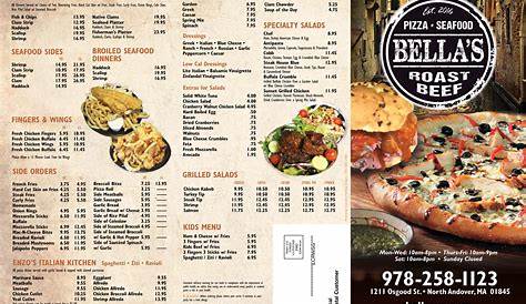 Bella’s Roast Beef & Pizza | North Andover MA