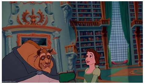 Belle Beauty And The Beast Library Scene With Chip Teacup In Full