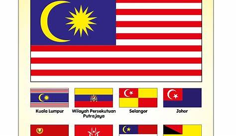 bendera 14 negeri di malaysia