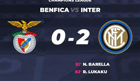 Benfica vs Inter EN VIVO. VER partido online Champions League hoy