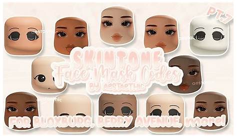 Roblox Faces Mask By Lunalpha Redbubble