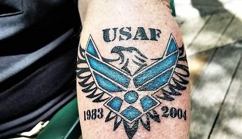 125 Air Force Tattoos that Catch the Eye - Wild Tattoo Art