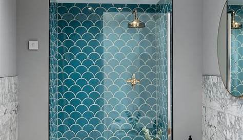 Bathroom Tile Idea - Use Large Tiles On The Floor And Walls (18