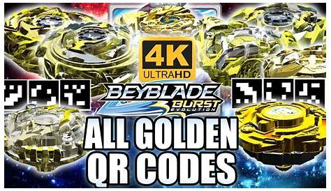 Legendary beyblade burst qr codes