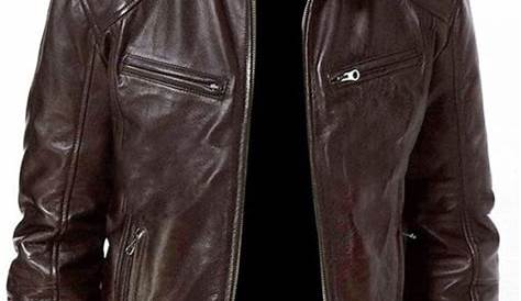 Cafe racer leather jacket mens · leatherworld2014 · Online Store