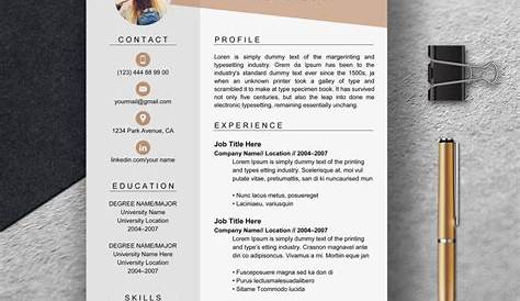 Modern and Creative Resume Template Graphicfy