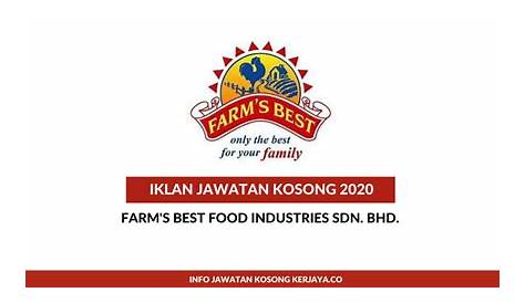 Jawatan Kosong Terkini Farm's Best Food Industries ~ Sales & Operation