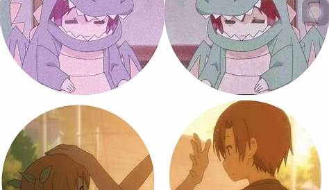 Pin de Happy Pills em ༃ֱ֒ ֱ֒Matching icons em 2020 | Casal anime, Anime