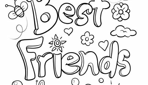 Bff Bilder Zum Ausdrucken : Malvorlagen Best Friends Coloring And