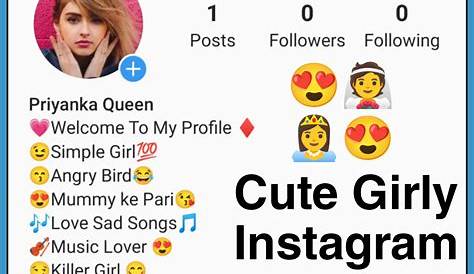 Girls Instagram Bio Ideas & Girls Instagram | Insta bio quotes