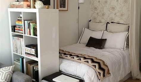 Small Bedroom Ideas With Queen Bed And Desktop Room | www