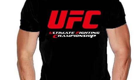 UFC T-Shirt S M L XL XXL XXXL MMA Tee Shirt Ultimate Fighting