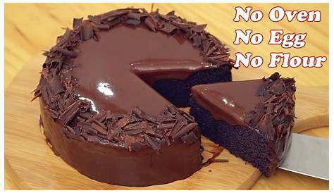 Homemade Non-baked Chocolate Cake for beginners - YouTube